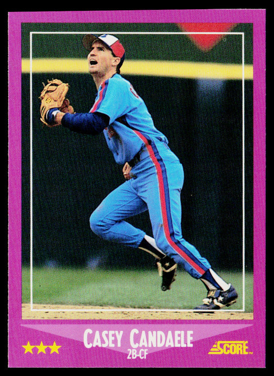 Casey Candaele 1988 Score #97 Montreal Expos