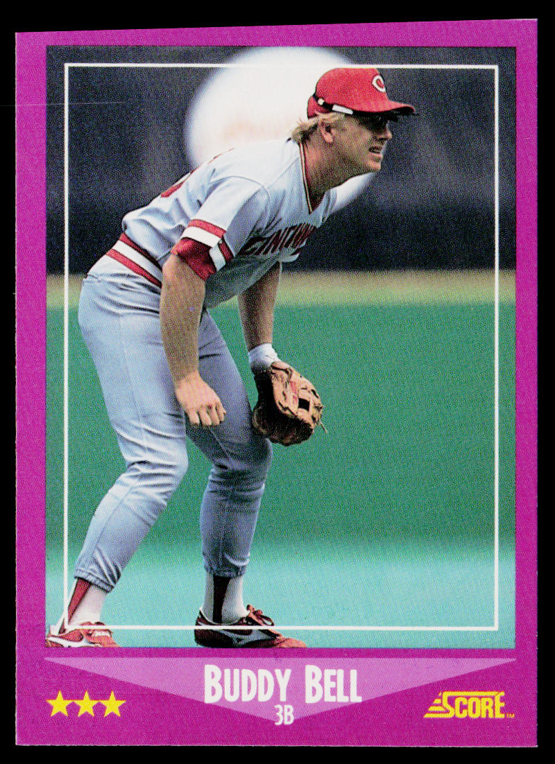 Buddy Bell 1988 Score #99 Cincinnati Reds
