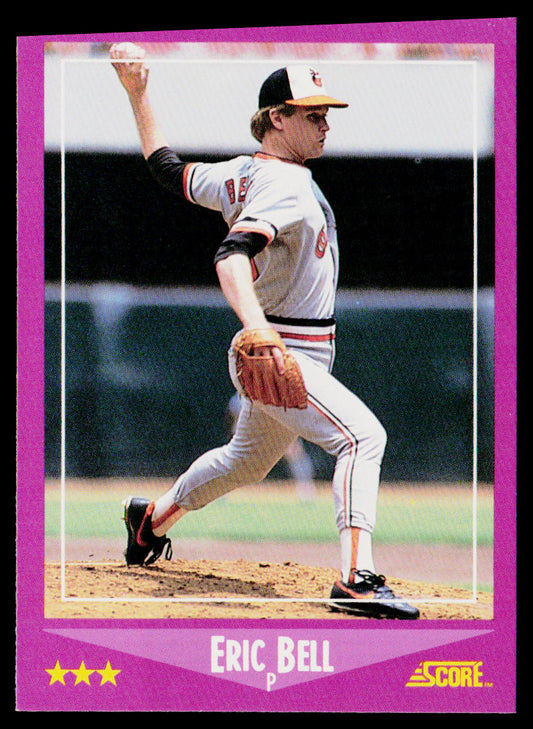 Eric Bell 1988 Score #101 Baltimore Orioles