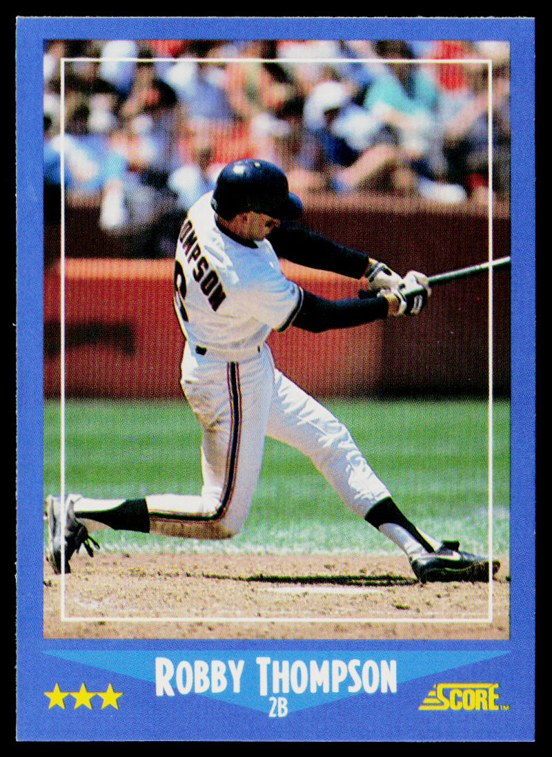 Robby Thompson 1988 Score #146 San Francisco Giants