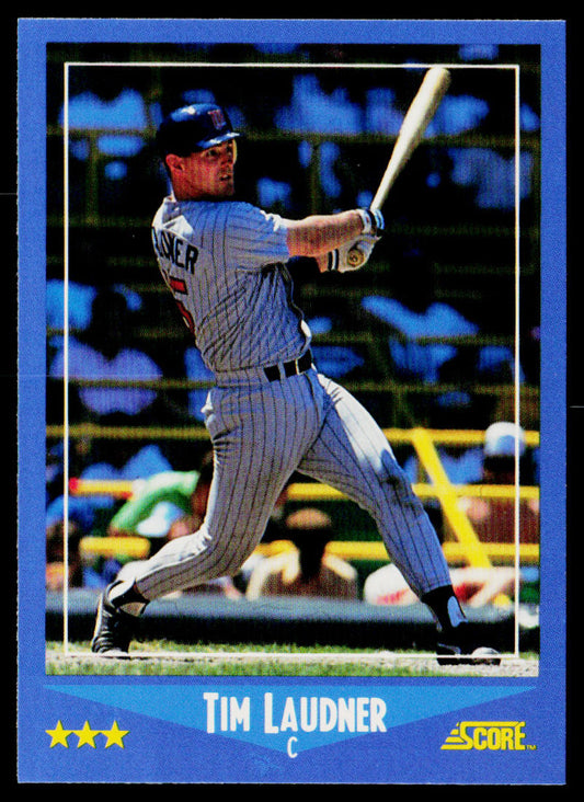 Tim Laudner 1988 Score #153 Minnesota Twins