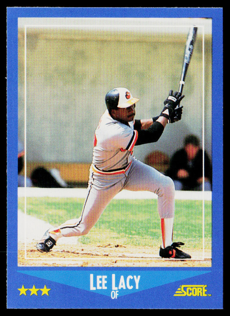 Lee Lacy 1988 Score #173 Baltimore Orioles