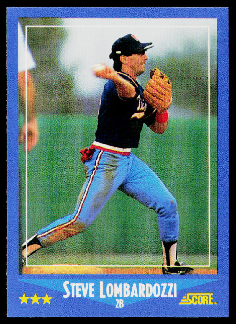 Steve Lombardozzi 1988 Score #174 Minnesota Twins