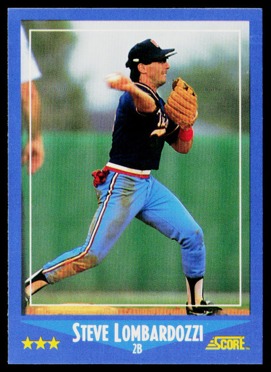 Steve Lombardozzi 1988 Score #174 Minnesota Twins