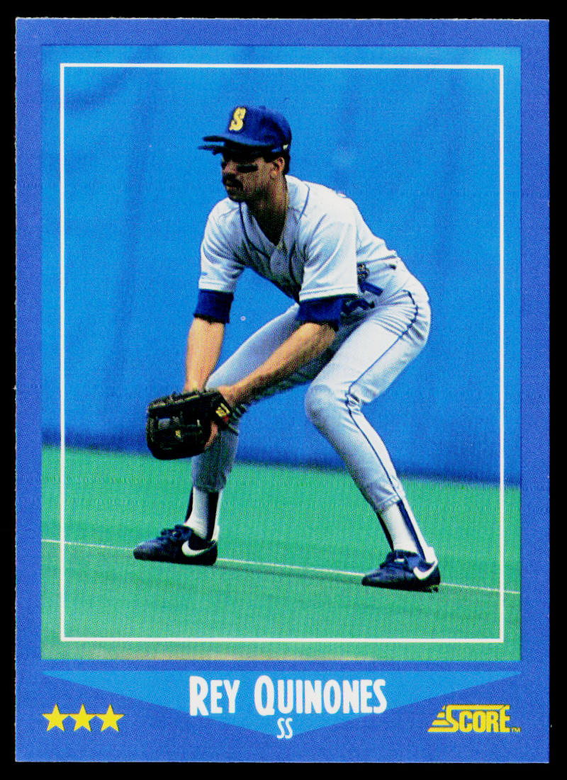Rey Quinones 1988 Score #192 Seattle Mariners