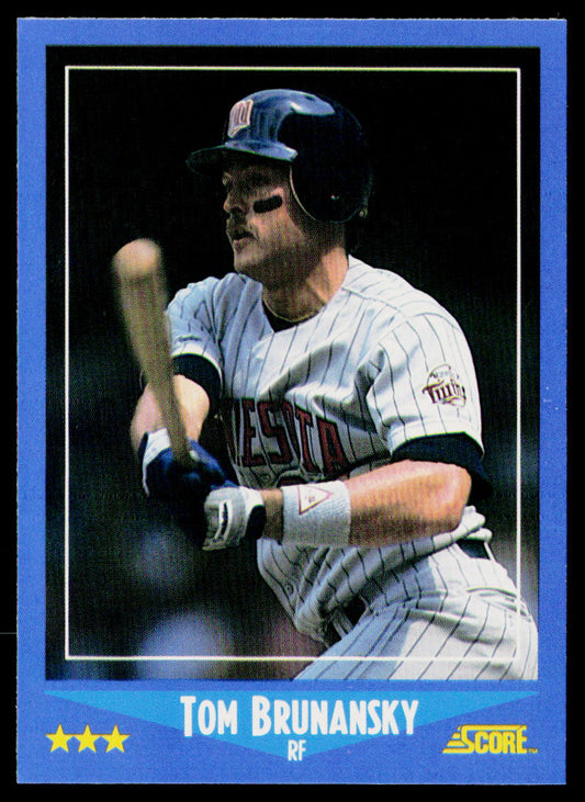 Tom Brunansky 1988 Score #194 Minnesota Twins