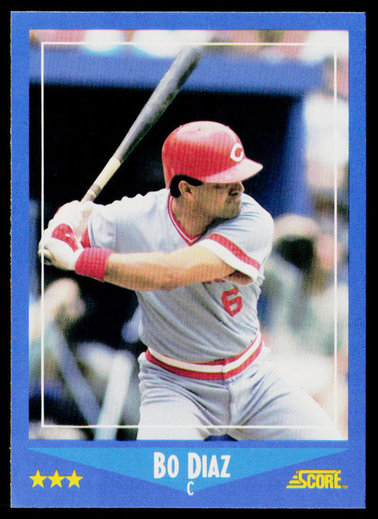 Bo Diaz 1988 Score #206 Cincinnati Reds