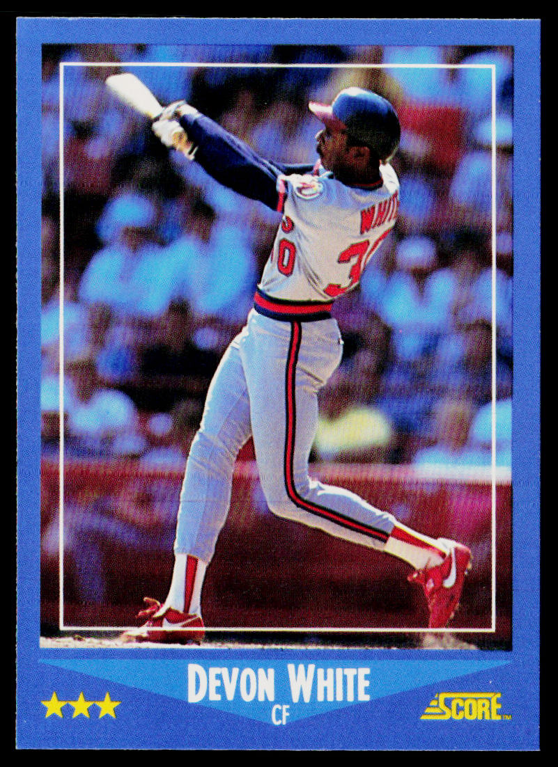 Devon White 1988 Score #212 California Angels