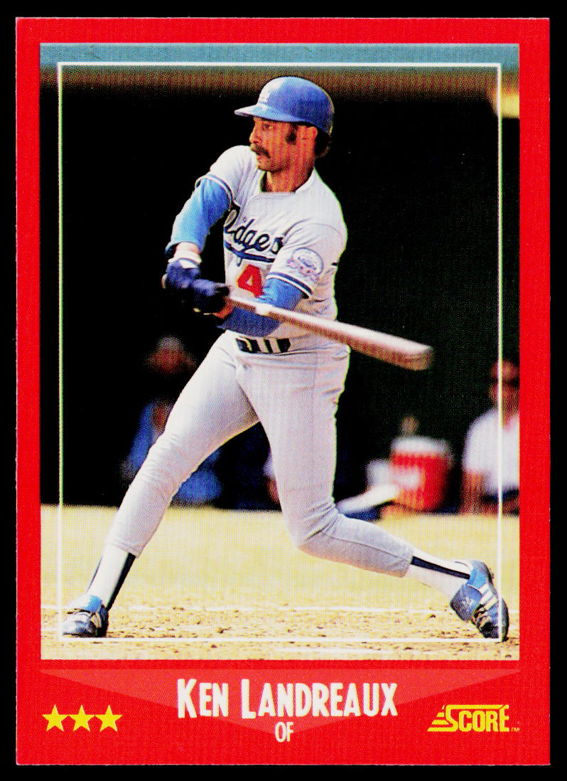 Ken Landreaux 1988 Score #247 Los Angeles Dodgers