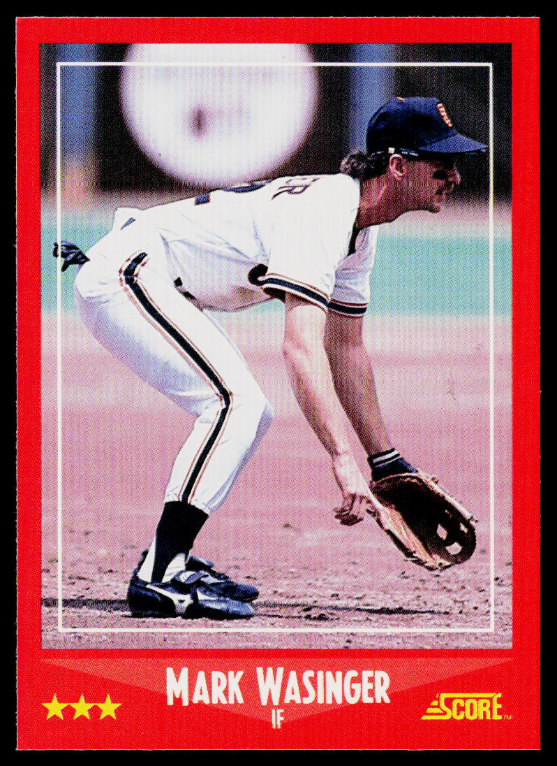 Mark Wasinger 1988 Score #283 RC San Francisco Giants
