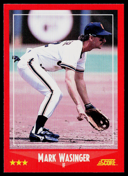 Mark Wasinger 1988 Score #283 RC San Francisco Giants