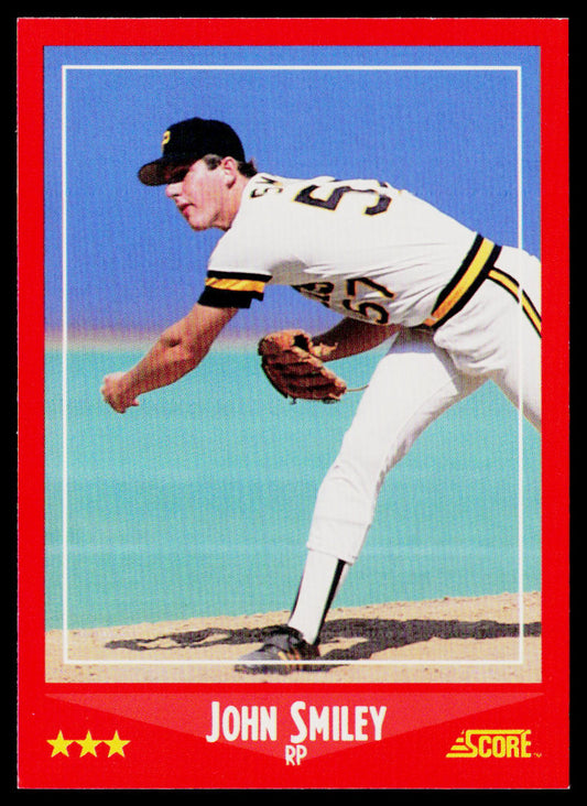 John Smiley 1988 Score #287 RC Pittsburgh Pirates