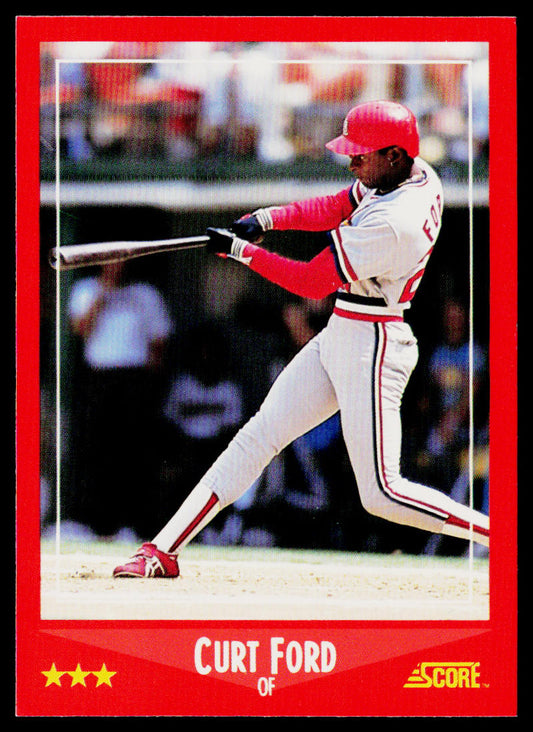 Curt Ford 1988 Score #288 St. Louis Cardinals
