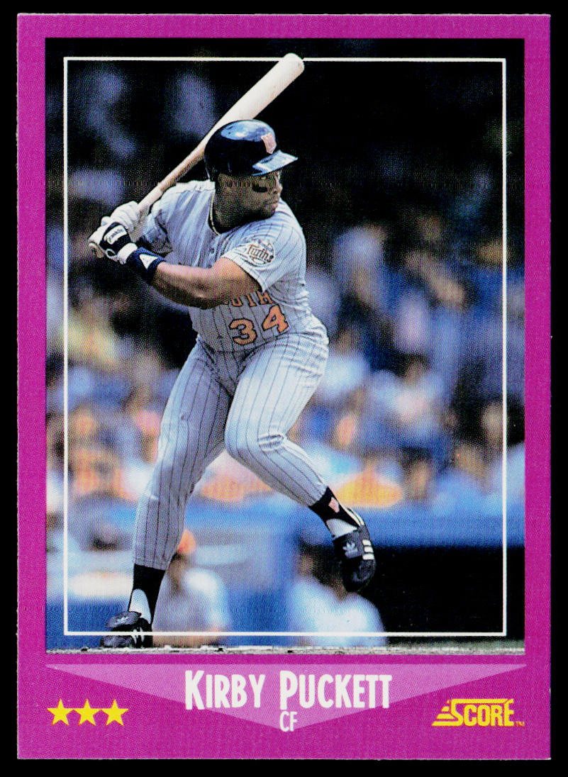 Kirby Puckett 1988 Score #24 Minnesota Twins