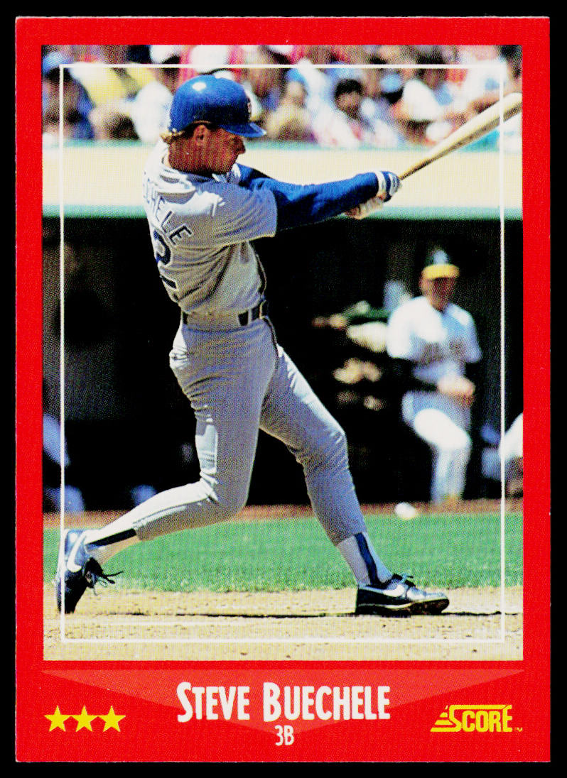 Steve Buechele 1988 Score #306 Texas Rangers