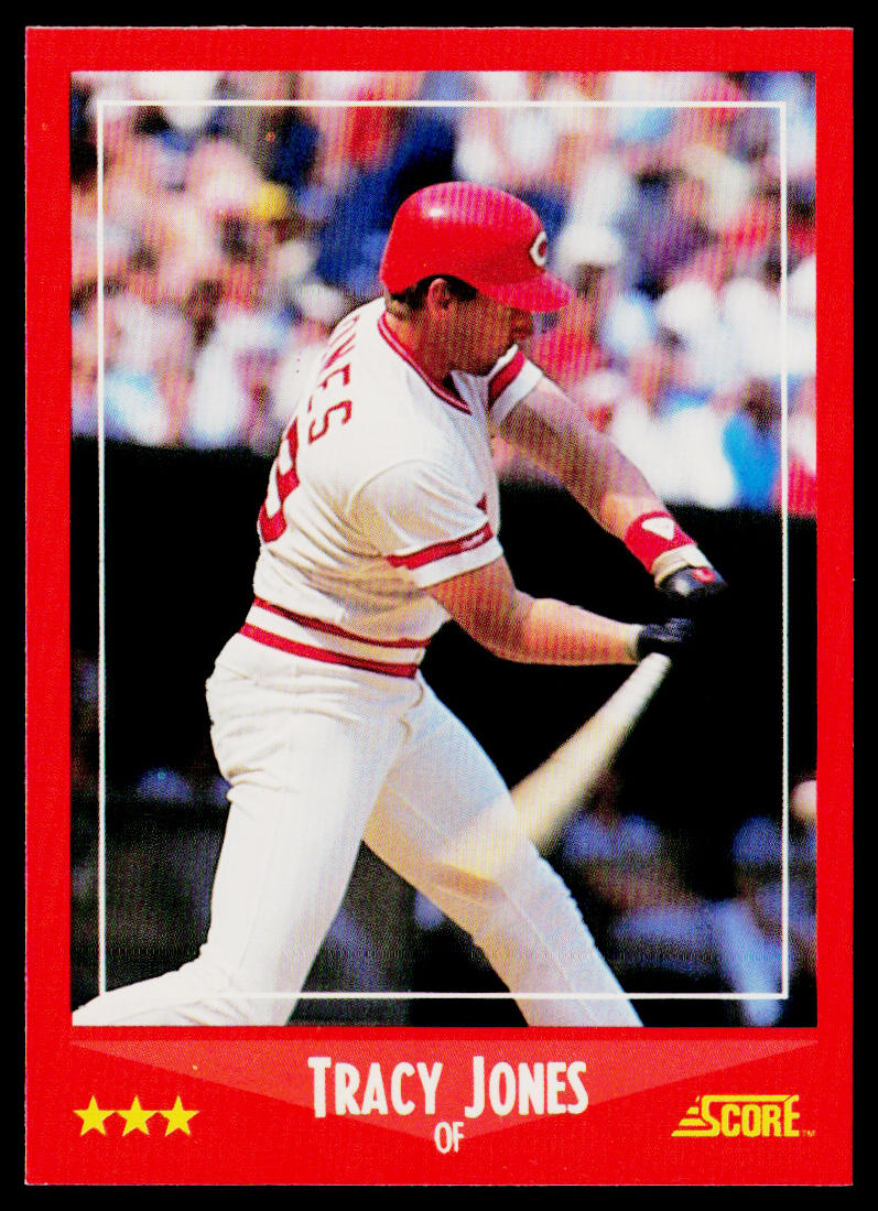 Tracy Jones 1988 Score #326 Cincinnati Reds