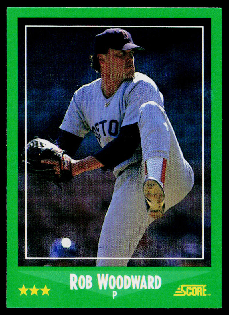 Rob Woodward 1988 Score #403 Boston Red Sox