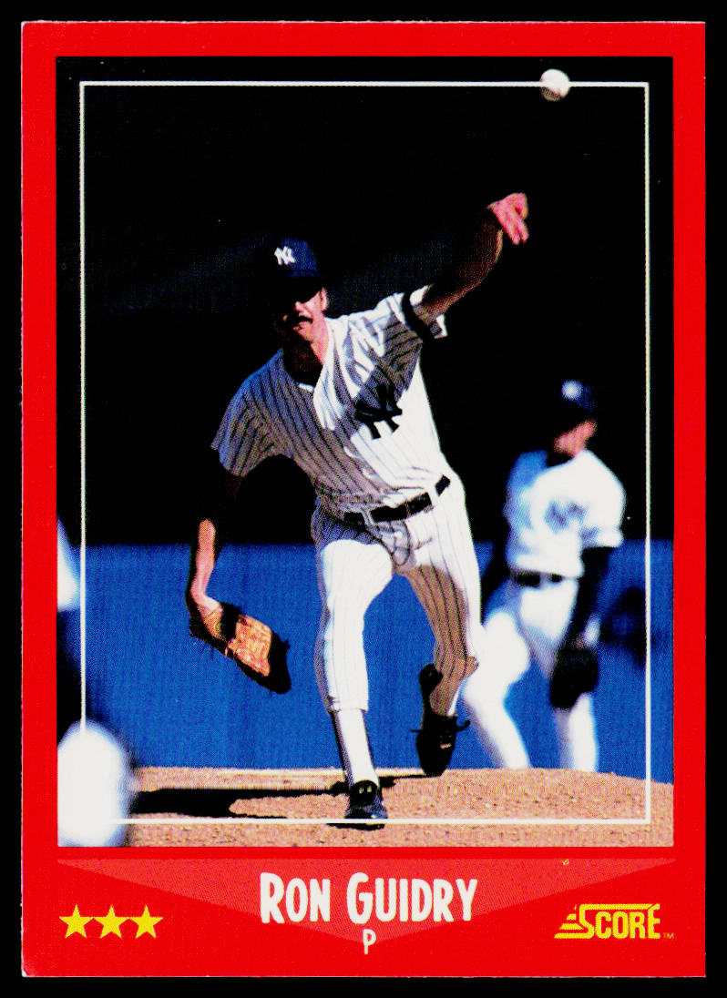 Ron Guidry 1988 Score #310 New York Yankees
