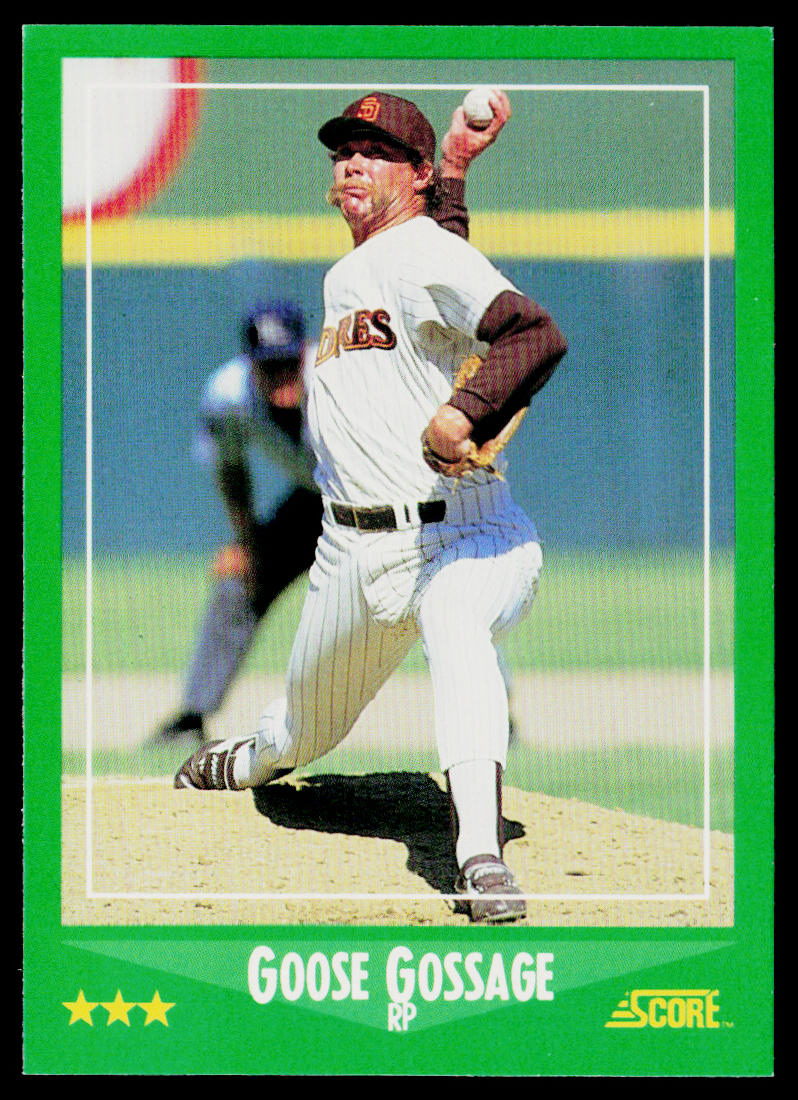 Goose Gossage 1988 Score #331 San Diego Padres