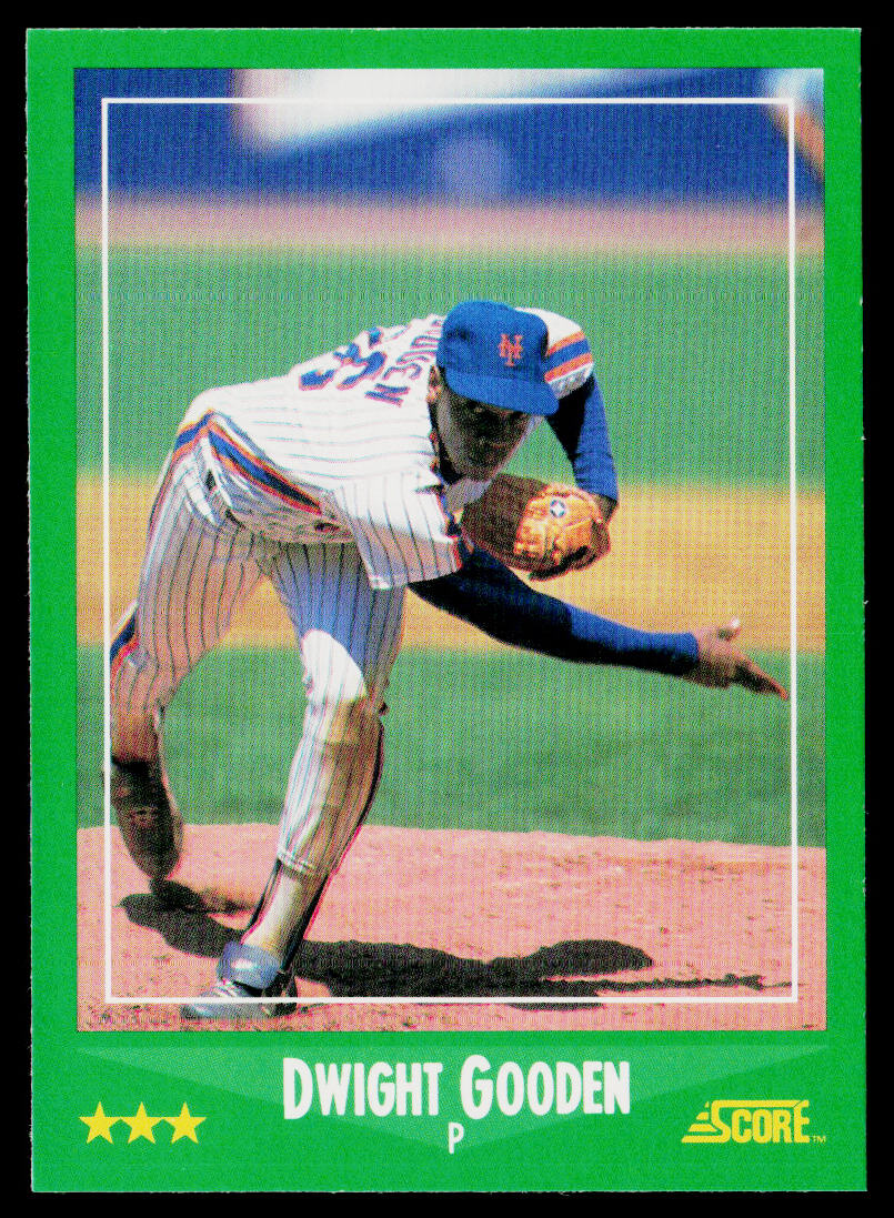 Dwight Gooden 1988 Score #350 New York Mets