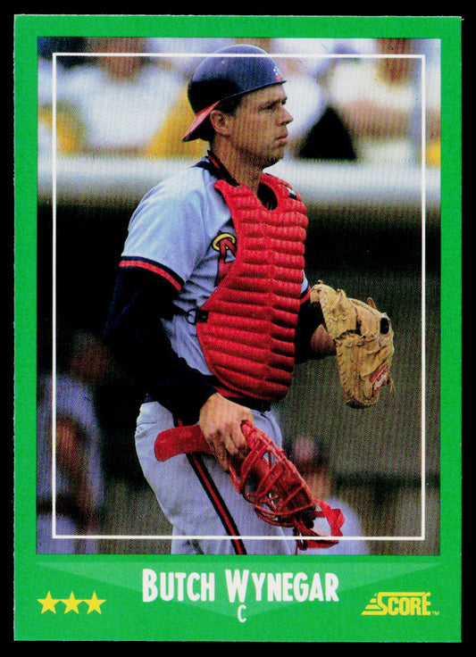 Butch Wynegar 1988 Score #355 California Angels