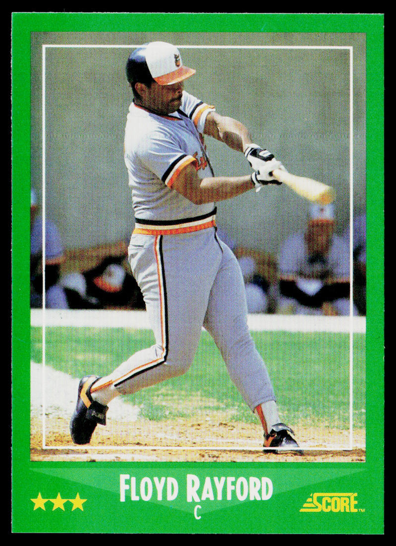 Floyd Rayford 1988 Score #359 Baltimore Orioles