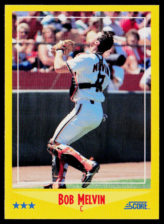 Bob Melvin 1988 Score #477 San Francisco Giants