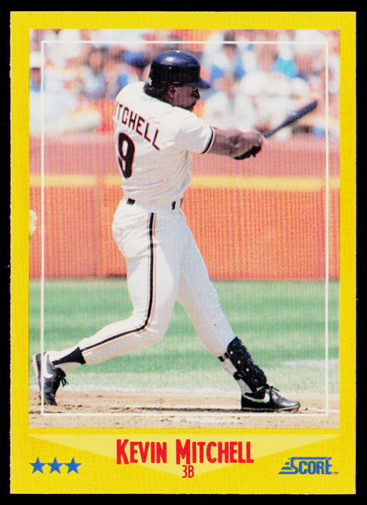 Kevin Mitchell 1988 Score #481 San Francisco Giants