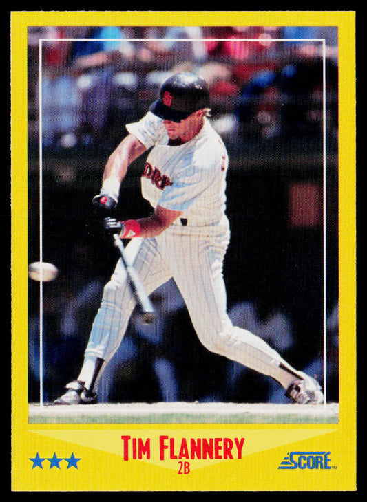 Tim Flannery 1988 Score #483 San Diego Padres