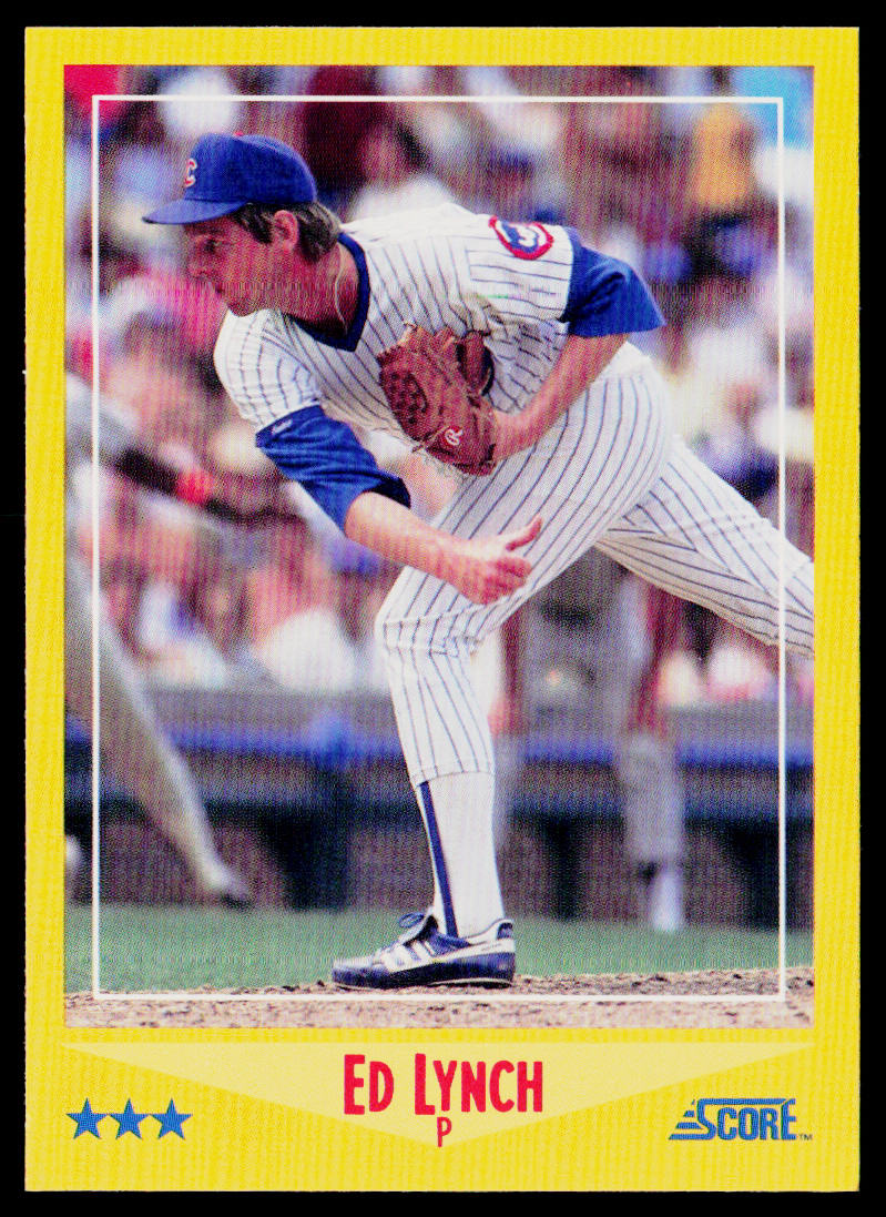 Ed Lynch 1988 Score #506 Chicago Cubs