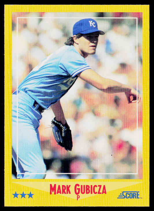 Mark Gubicza 1988 Score #516 Kansas City Royals