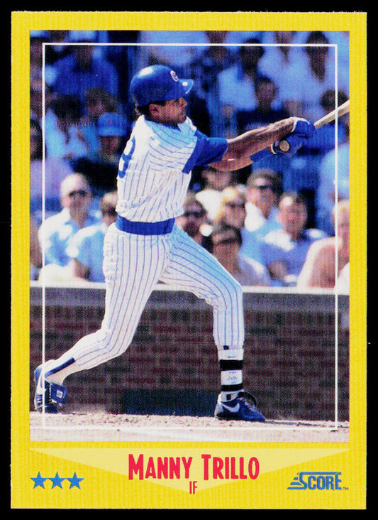 Manny Trillo 1988 Score #524 Chicago Cubs