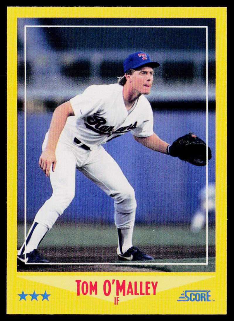 Tom O'Malley 1988 Score #534 Texas Rangers