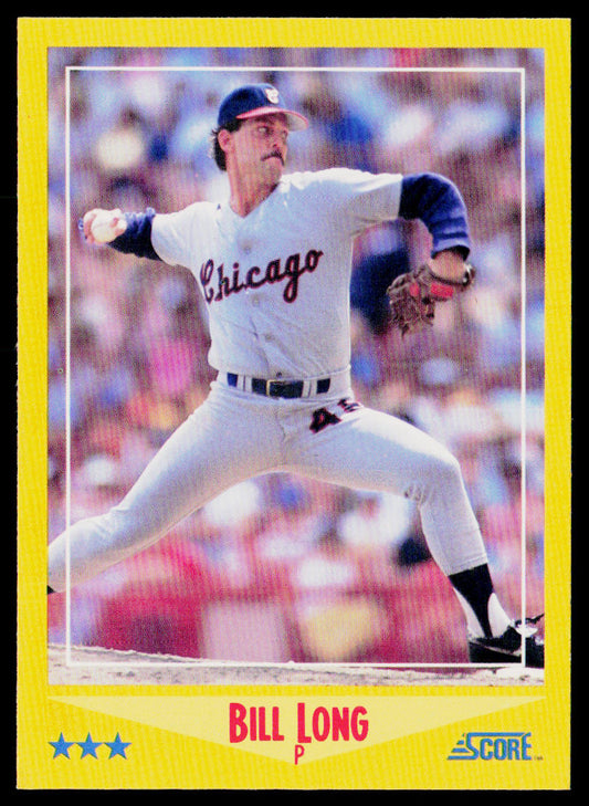 Bill Long 1988 Score #539 RC Chicago White Sox