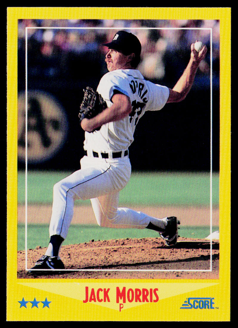 Jack Morris 1988 Score #545 Detroit Tigers
