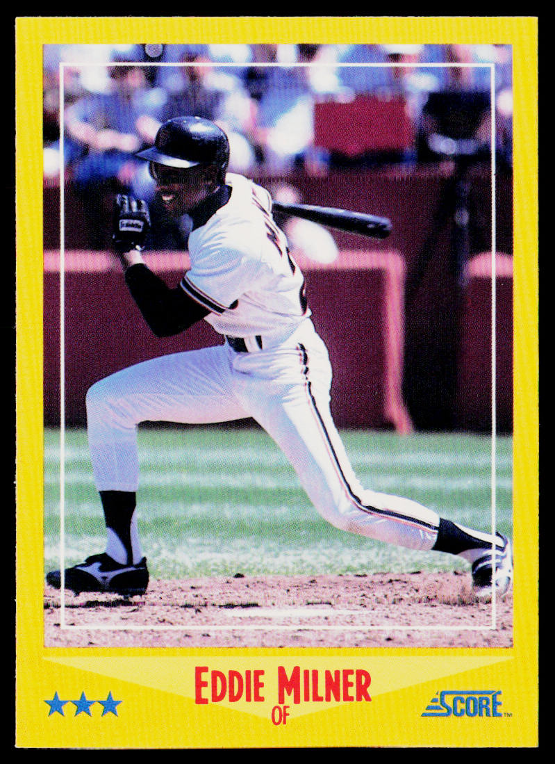 Eddie Milner 1988 Score #548 San Francisco Giants