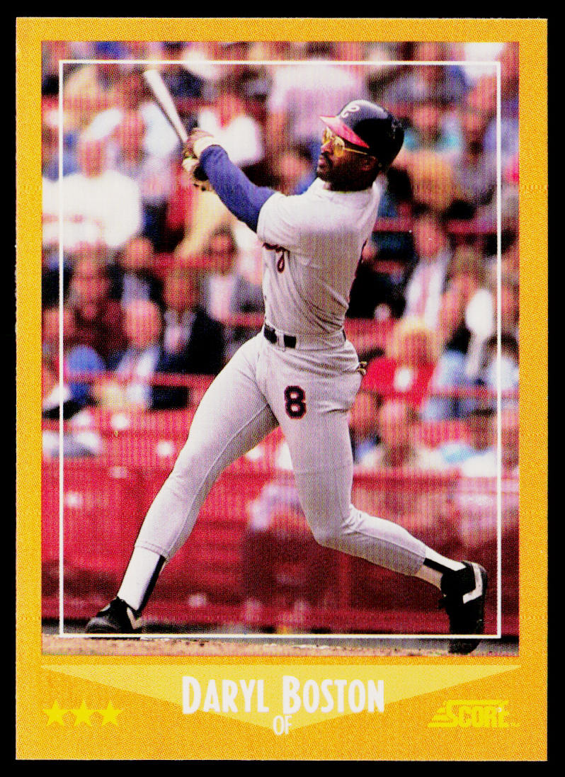 Daryl Boston 1988 Score #582 Chicago White Sox