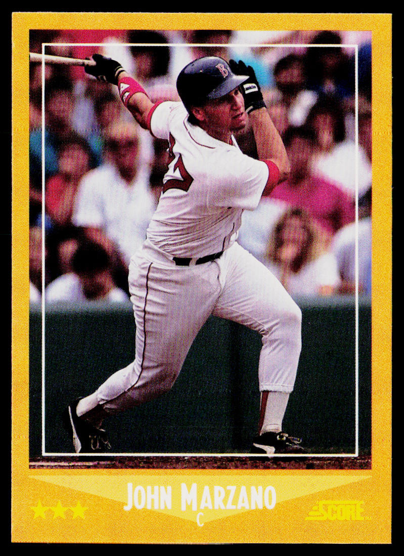 John Marzano 1988 Score #584 Boston Red Sox