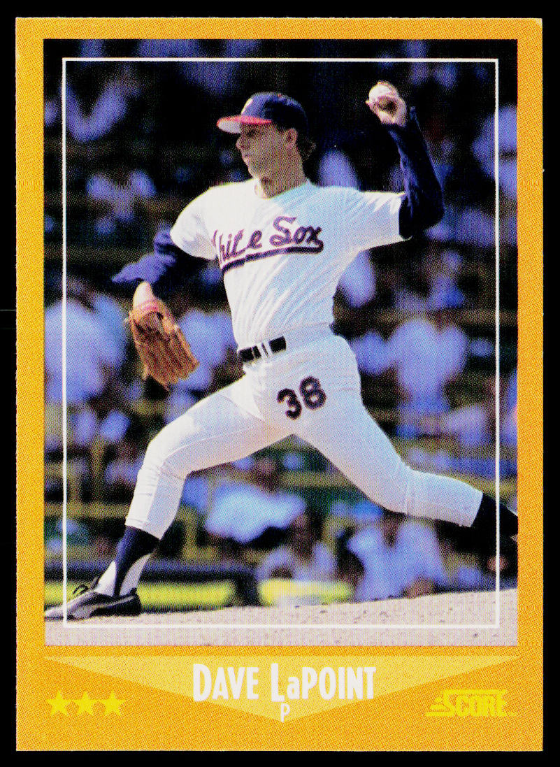 Dave LaPoint 1988 Score #589 Chicago White Sox