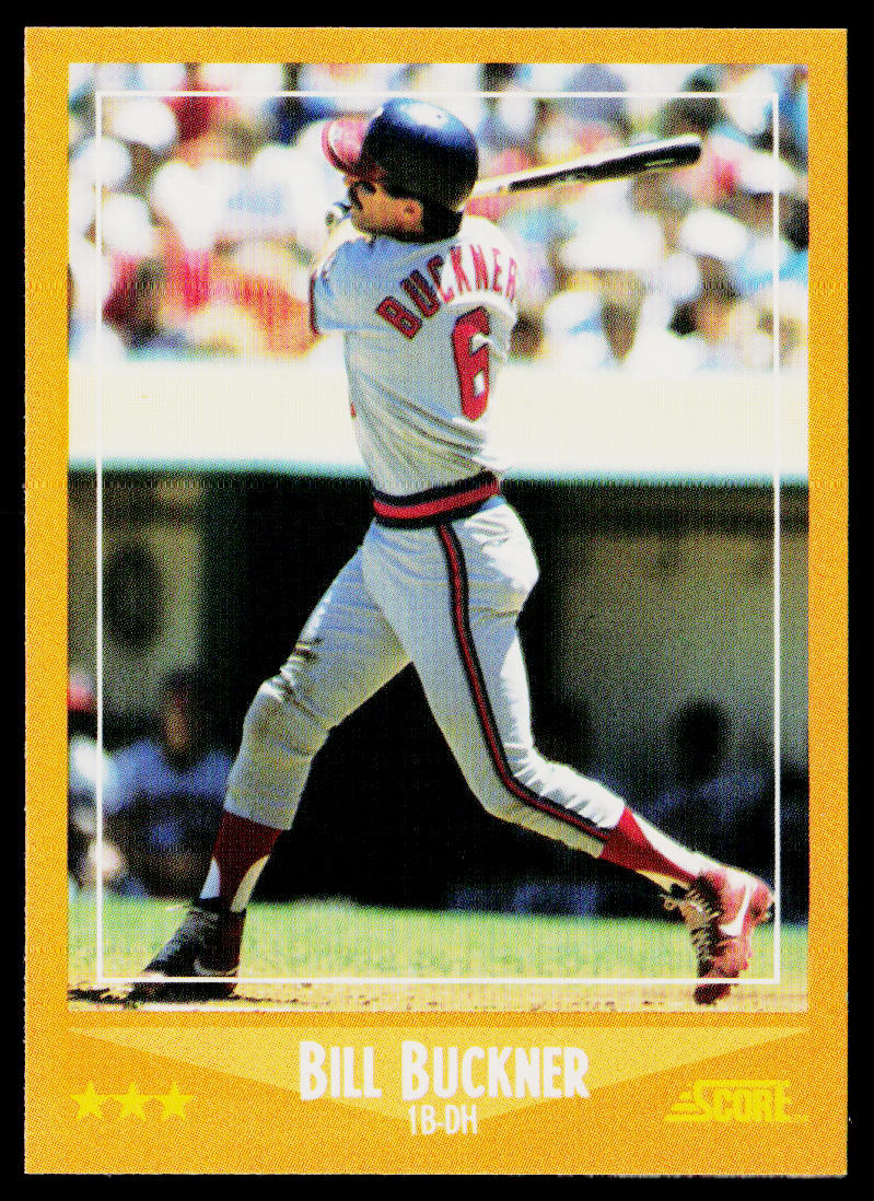 Bill Buckner 1988 Score #591 California Angels