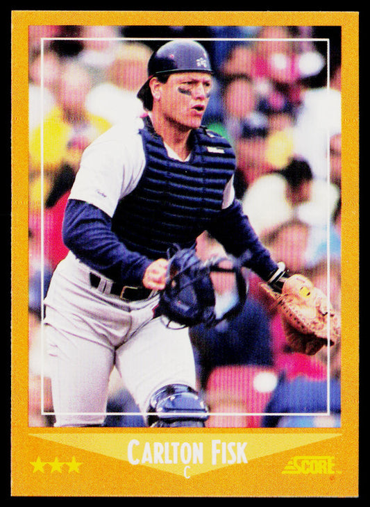 Carlton Fisk 1988 Score #592 Chicago White Sox