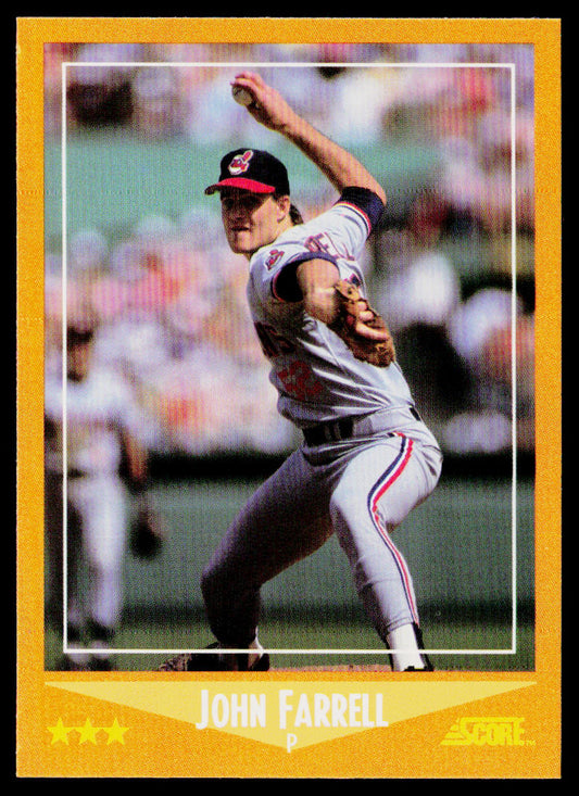John Farrell 1988 Score #620 RC Cleveland Indians