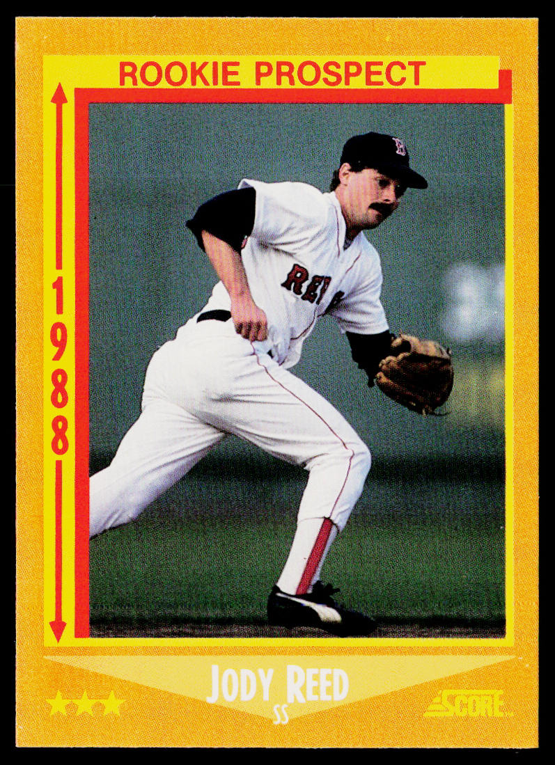 Jody Reed 1988 Score #625 RC Boston Red Sox