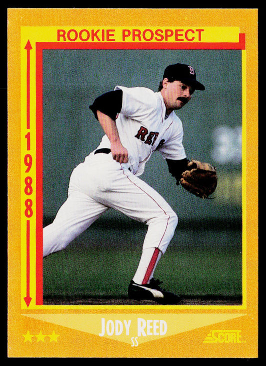 Jody Reed 1988 Score #625 RC Boston Red Sox