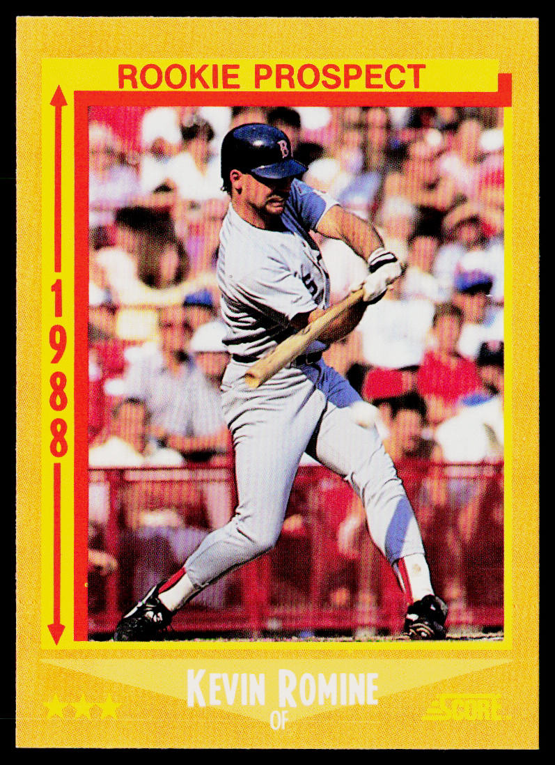 Kevin Romine 1988 Score #644 Boston Red Sox