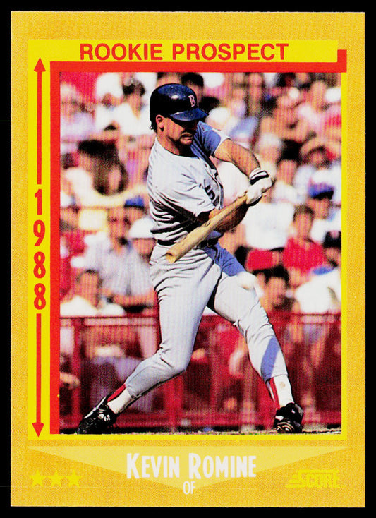 Kevin Romine 1988 Score #644 Boston Red Sox