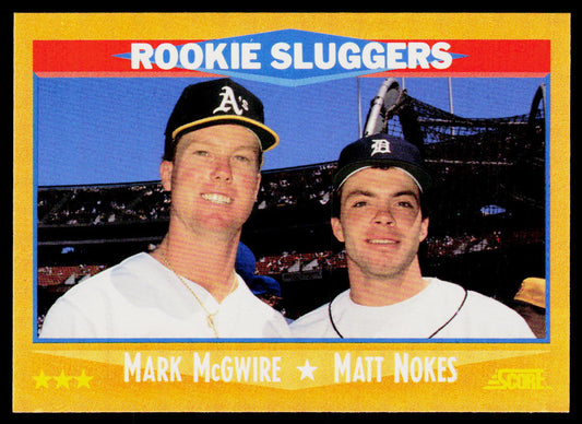 Mark McGwire / Matt Nokes AS 1988 Score #648