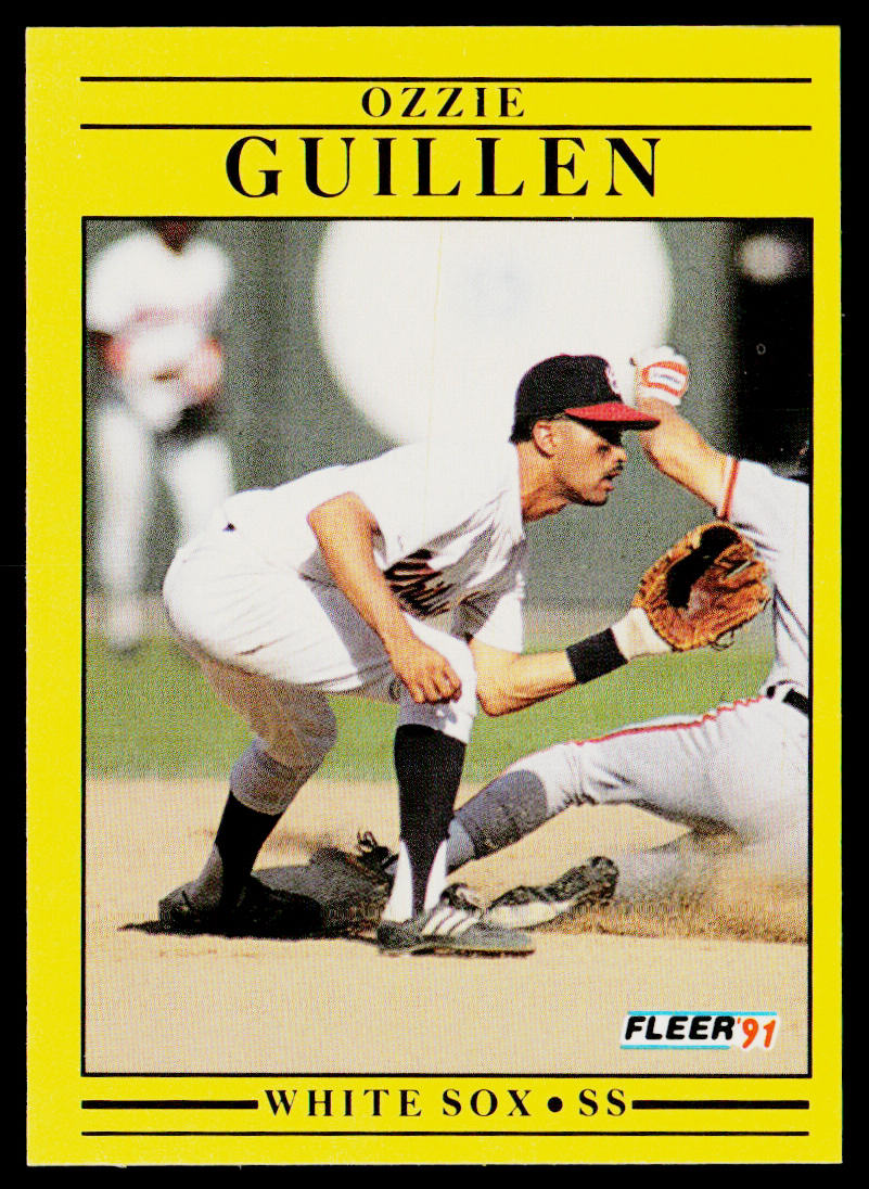 Ozzie Guillen 1991 Fleer #121 Chicago White Sox
