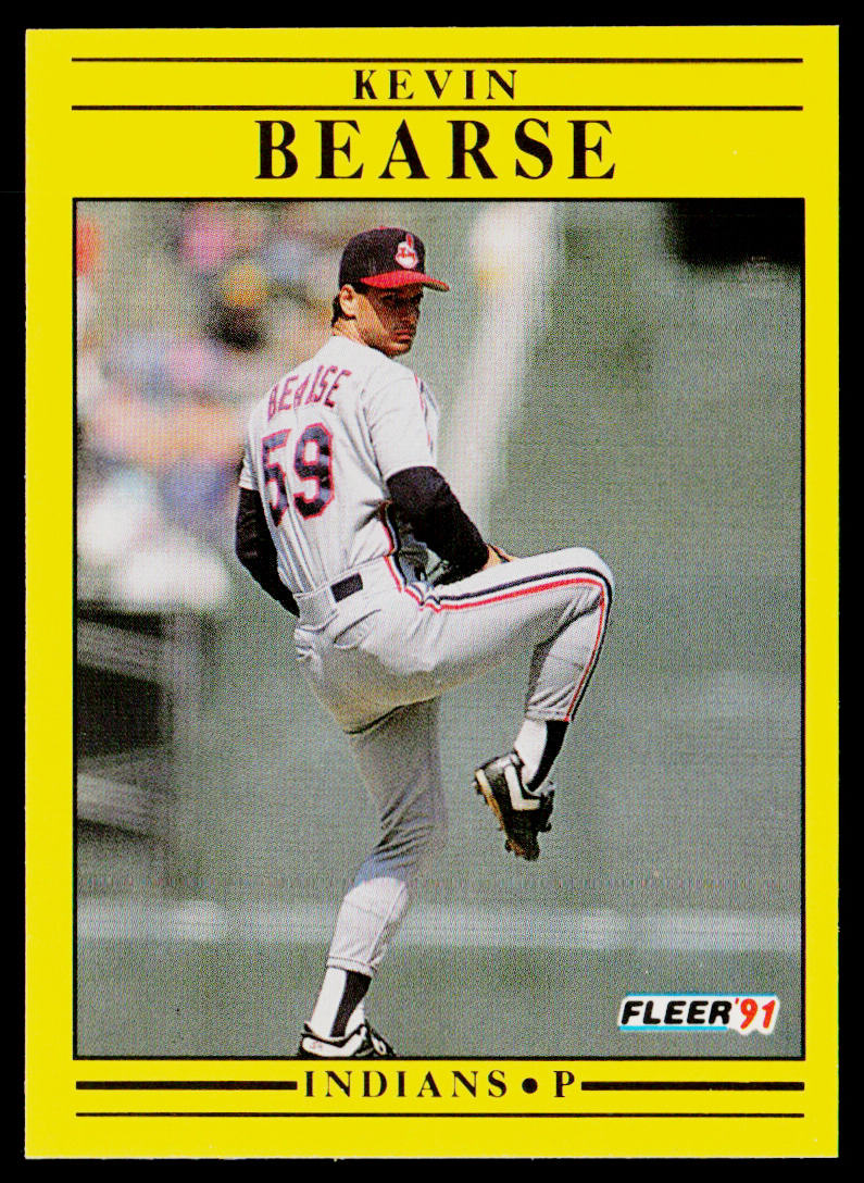 Kevin Bearse 1991 Fleer #361b Cleveland Indians