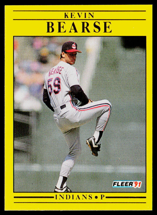 Kevin Bearse 1991 Fleer #361b Cleveland Indians